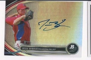 Bowman Platinum Jesse Biddle 2013 autógrafo automático - Imagen 1 de 1