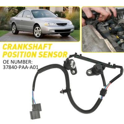 New Crank Crankshaft Position Sensor for Acura CL Honda Accord Odyssey Prelude - Image 1 of 4