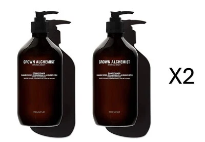 Grown Alchemist: Acondicionador Damask Rose 500 ml 16,9 fl oz (2 por 1 paquete) Foto 1 de 2