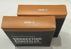 2 Pack - BareMinerals BareMinerals Correcting Concealer SPF 20 Dark 2 0.07 Oz 2g - Picture 1 of 5