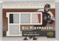 2007-08 Upper Deck Big Playmakers Jersey Patch /10 Simon Gagne #BP-GA Patch