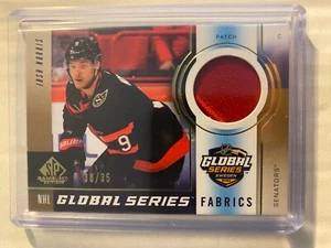 2024-25 Upper Deck SP Game Used Global series patch Josh Norris Ottawa SP 30/35 - Picture 1 of 2