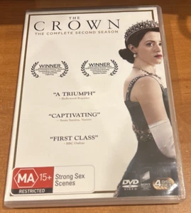 The Crown : Season 2 (2017 : 4 Disc DVD Set) Very Good Condition Region 4 - Picture 1 of 4