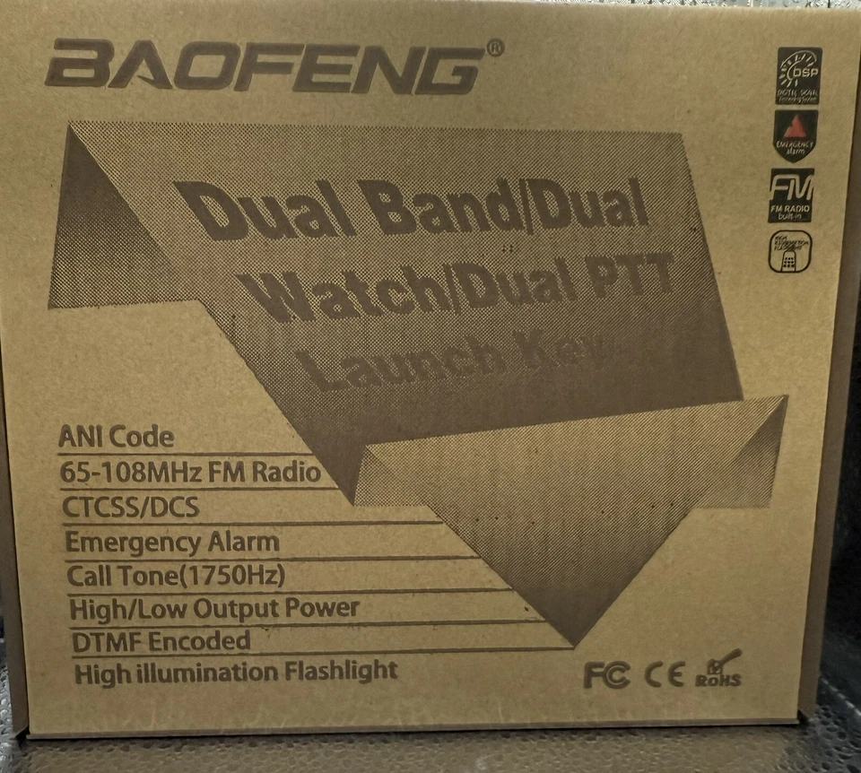 Walkie Talkie Baofeng  UV-82 Dual Band (Two-way Radio) NEW  SET OF 2 - Image 1 of 3