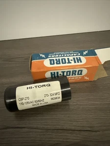 HI-TORQ CSP-270 CAPACITOR 270-324 MFD 110-125VAC 50/60 HZ - Picture 1 of 3