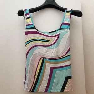 Emilio Pucci, Camisole, Multicolor, Rayon, XL size, Sleeveless, good condition - Picture 1 of 12