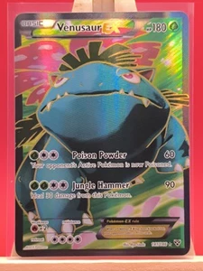 Venusaur EX 141/146 X & Y Basisset ultra seltene Full Art Holo Pokémon Karte - Bild 1 von 12