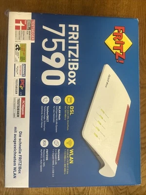 AVM FRITZ!Box 7590 WLAN ADSL2+ Modem-Router - Weiß (20002784) - Bild 1 von 2