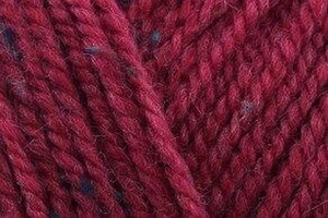 James C Brett Rustic with Wool Aran Tweed Yarn 400g DAT51 Raspberry - Picture 1 of 1