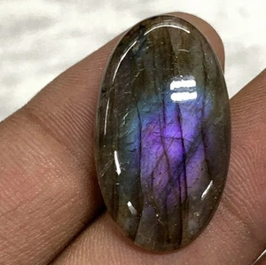 AAA Quality Labradorite Gemstone Shape Oval Multi Flashy Fire Cabochon 16x28 MM - Picture 1 of 20