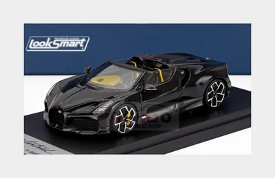 1:43 LOOKSMART Bugatti Mistral W16 2023 Black LS544A MMC - Image 1 of 2