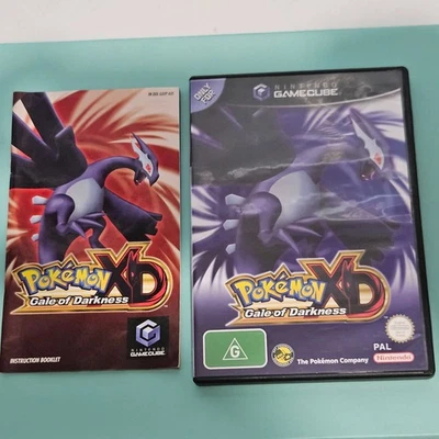 Pokémon XD Gale of Darkness (GameCube) Complete w/ Manual PAL AU Retro Pokémon - Image 1 of 4