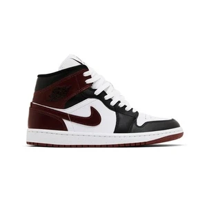 Air Jordan 1 Mid SE Men's HF3216-102 White/Black/Dark Pony SZ 5-12 Brand New - Picture 1 of 5