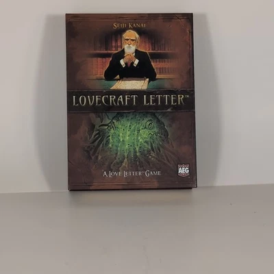 Z-Man Boardgame Lovecraft Letter A Love Letter Game Box 100% Complete Near Mint - Image 1 of 3