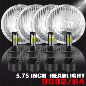 4pcs 5-3/4 5.75" Round LED-Headlights HI-LO Beam For Buick GS 455 1970-1972 - Picture 1 of 19
