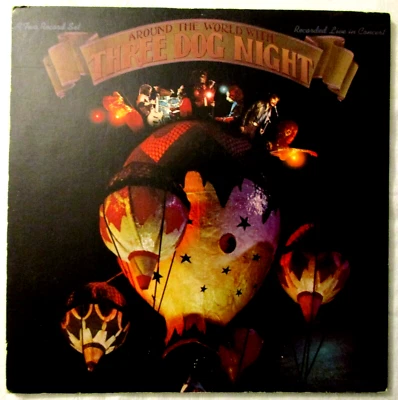 Three Dog Night "Around the World with Three Dog Night" LP ~ Double Album Set Foto 1 de 4