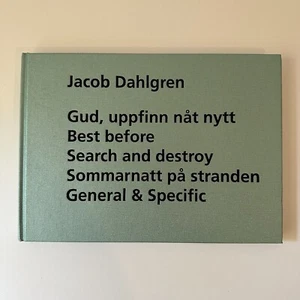 Jacob Dahlgren: Prints - Art Book Hardcover English 2008 - Picture 1 of 21