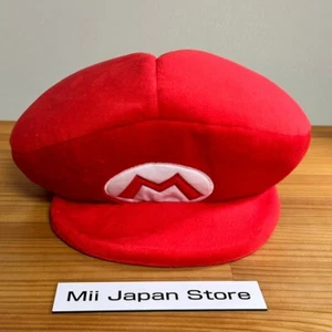 USJ Limited SUPER NINTENDO WORLD MARIO Plush cap hat Universal Studios Japan - Picture 1 of 8