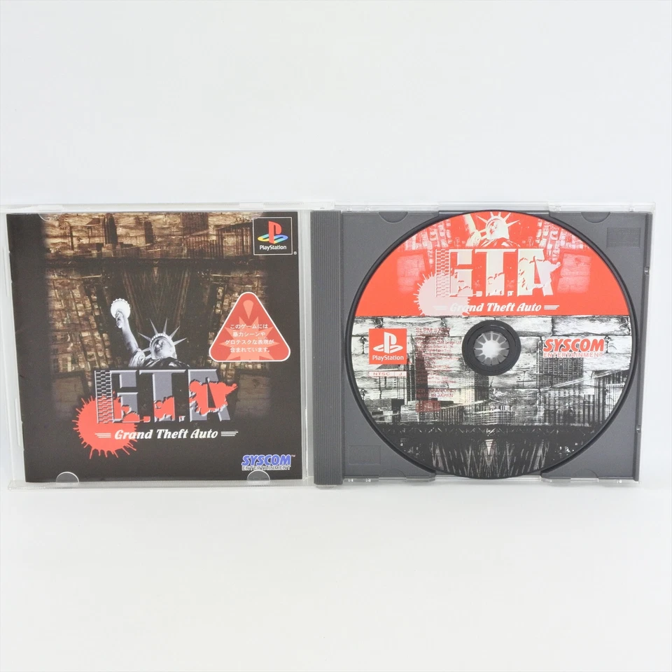 G.T.A Grand Theft Auto The BEST PS1 Playstation For JP System 3030 p1 - Image 1 of 4