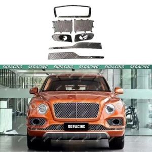 Parachoques delantero cromado rejilla inferior embellecedores para Bentley Bentayga 2017-2020 - Imagen 1 de 17