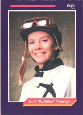 Jockey Star #290 1992 Lori "Bubbles" Young Foto 1 de 2
