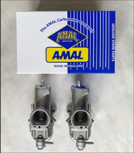 NORTON AMAL 932 PREMIER ALUMINUM CARBURETOR RIGHT/LEFT 850 COMMANDO - Picture 1 of 3