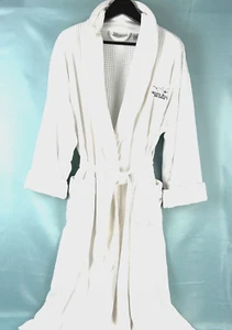 BATH ROBE Unisex ARCADIA BLUFFS GOLF CLUB 100% COTTON One Size Fits All - Picture 1 of 7