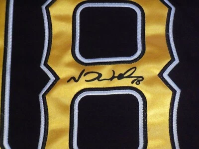 Neil Walker, Signed Pittsburgh Pirates, Black, Majestic Jersey, Size 52, Clean - Image 1 of 4