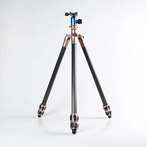 3 Legged Thing Carbon Fiber 3-Section Tripod, Rose Gold (61") with Ball Head - Picture 1 of 4