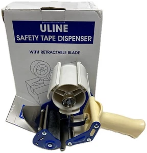 Dispensador de Cinta de Seguridad ULINE con Hoja Retráctil - Modelo 3" NO. H-932 - Imagen 1 de 5