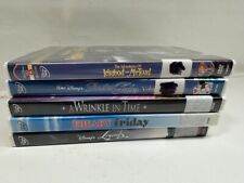 Lot 5 Disney Movies Ichabod Timeless Wrinkle DVD EX-LIBRARY Homeschool Teacher