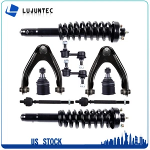 10 Pieces Front Struts Control Arms Ball Joints Tie Rod For 1997-2001 Honda CR-V - Picture 1 of 5