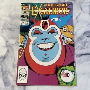 Excalibur Comic Book Issue #15 Marvel Comics 1989 Nintendo Cereal Ad on Back - Picture 1 of 15