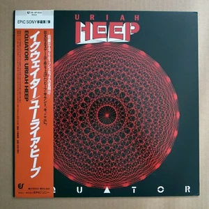 Uriah Heep – Equator JAPAN 1985 vinyl LP NEAR MINT 28·3P-604 - Picture 1 of 6