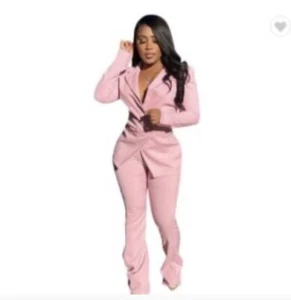Pink 2 piece set womens clothing - Picture 1 of 2