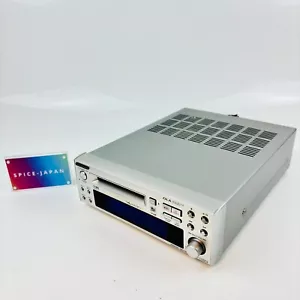 ONKYO MD-105FX Hi-MD MD Recorder High Speed Audio MDLP Silber Getestet Japan - Bild 1 von 15