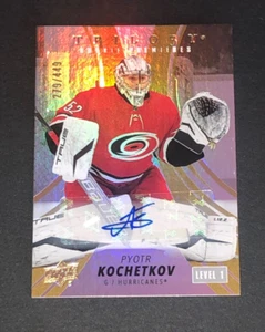 2022-23 Trilogy Pyotr Kochetkov Gold ROOKIE Auto SP/449 - Picture 1 of 2