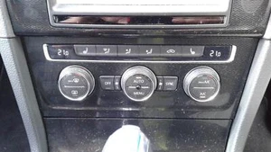 HEATER A/C CONTROLLER  VOLKSWAGEN GOLF GTE MK7 DUAL ZONE AUTO AC HEATED SEATS - Picture 1 of 1