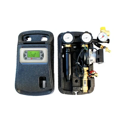 Zweistrang Solarstation Energieeffizienz - Pumpe inkl Solarsteuerung Solarregler - Bild 1 von 4