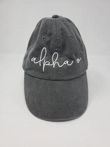 ALPHA OMICRON SORORITY ALPHA O GRAU BAUMWOLLE BASEBALLMÜTZE  - Bild 1 von 13