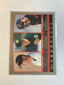 Matt Riley Mark Mulder CC Sabathia 2000 Topps Prospects Rookie Card RC #446