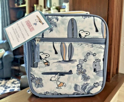 CAJA DE ALMUERZO Pottery granero escuela Snoopy bolsa cacahuetes Disney playa niño regalo pre k. Foto 1 de 4