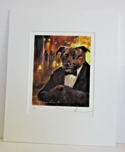 Mick Cawston 'The Bouncer' Rare Artist Signed Limited Edition Print No. 17/500 - Picture 1 of 1