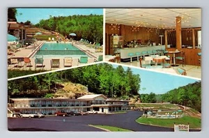 Parkers Lake KY-Kentucky, Holiday Motor Lodge, pubblicità, cartolina d'epoca - Foto 1 di 2