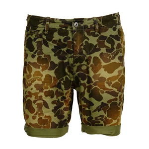 Scotch & Soda Men's Shorts Size W30 With Pockets Camouflage Print 1501-02.81102 - Picture 1 of 8