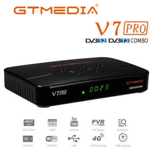 Digital Full HD Satellite Receiver Decoder DVB-S2X/T2 Sat TV Box Combo Tuner PVR - Picture 1 of 11