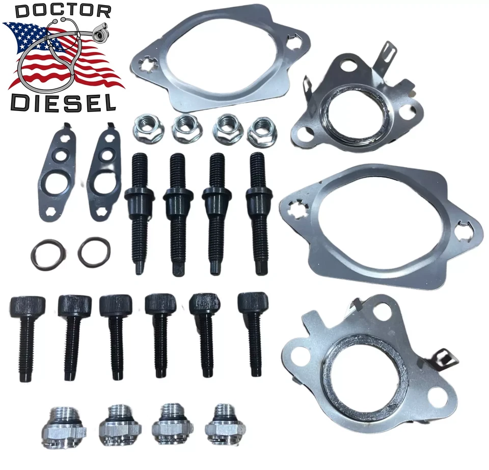 DDP Turbo Exhaust Manifold Install Kit For 2011-2016 Ford F-150 3.5L ECOBOOST - Image 1 of 1