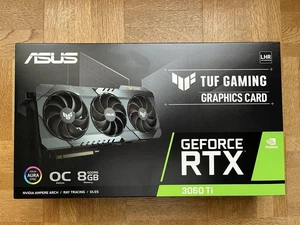 ASUS TUF Gaming GeForce RTX 3060 Ti 8GB GPU Graphics Card - Afbeelding 1 van 8
