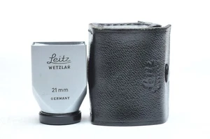 Leica 21mm Silver Metal Case Viewfinder - Picture 1 of 4