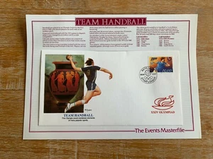 ICELAND ISLAND 1988 FDC OLYMPIC GAMES OLYMPIAD TEAM HANDBALL GREEK URN - Picture 1 of 1